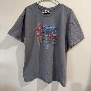 Harley Davidson Diner Double Sided Print T-shirt Men's XL Bakersfield California